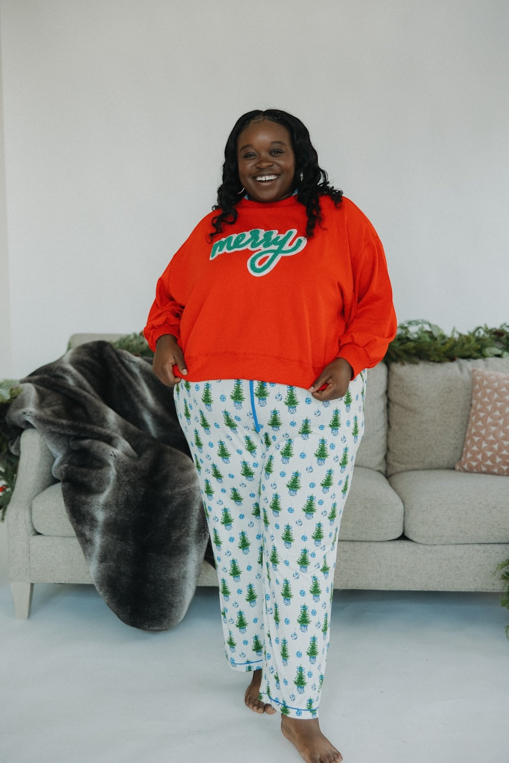 Fancy & Festive Charlotte PJ Pant Set