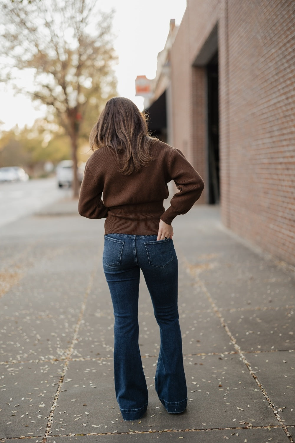 Lillian Brown Cardigan