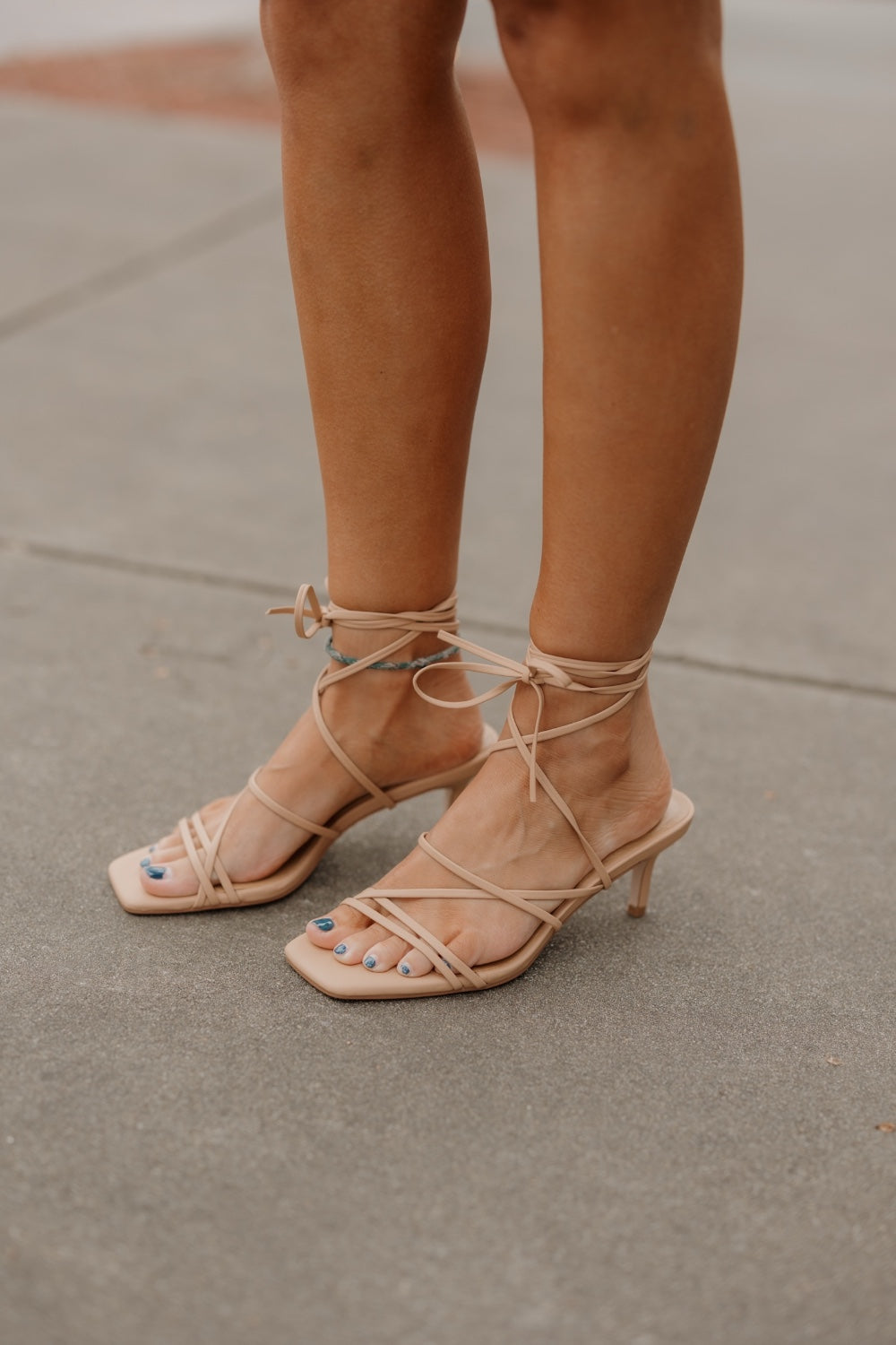 Lilly Sandal in Nude by Matisse