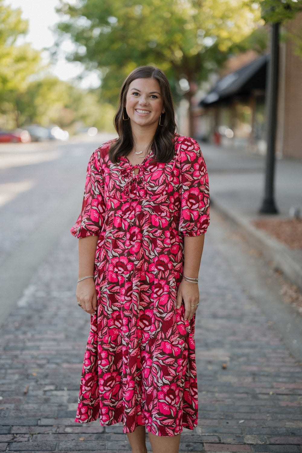 Vivey Lovestruck Pink Dress by Michelle McDowell (XS-2XL)