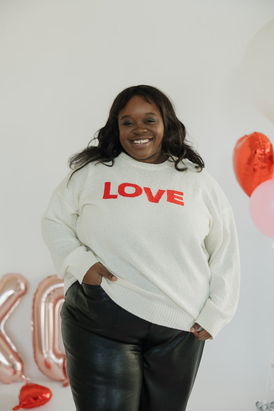 "LOVE" Sweater (XS-3XL)