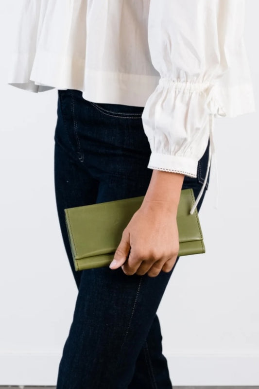 Debre Wallet in Moss by Able