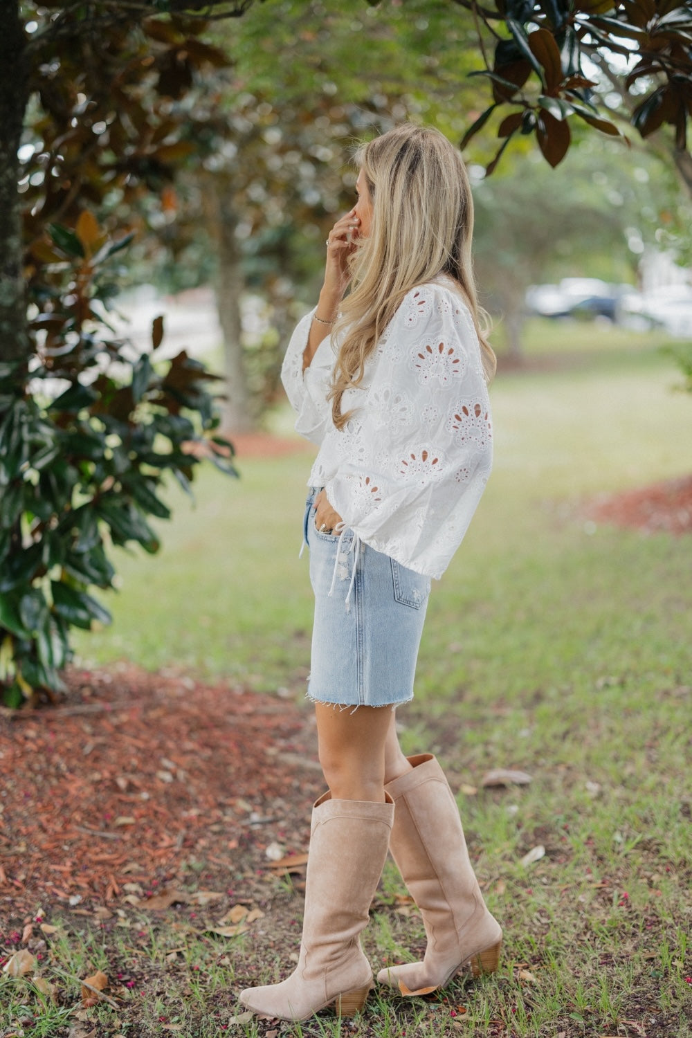 Peyton Denim Mini Skirt