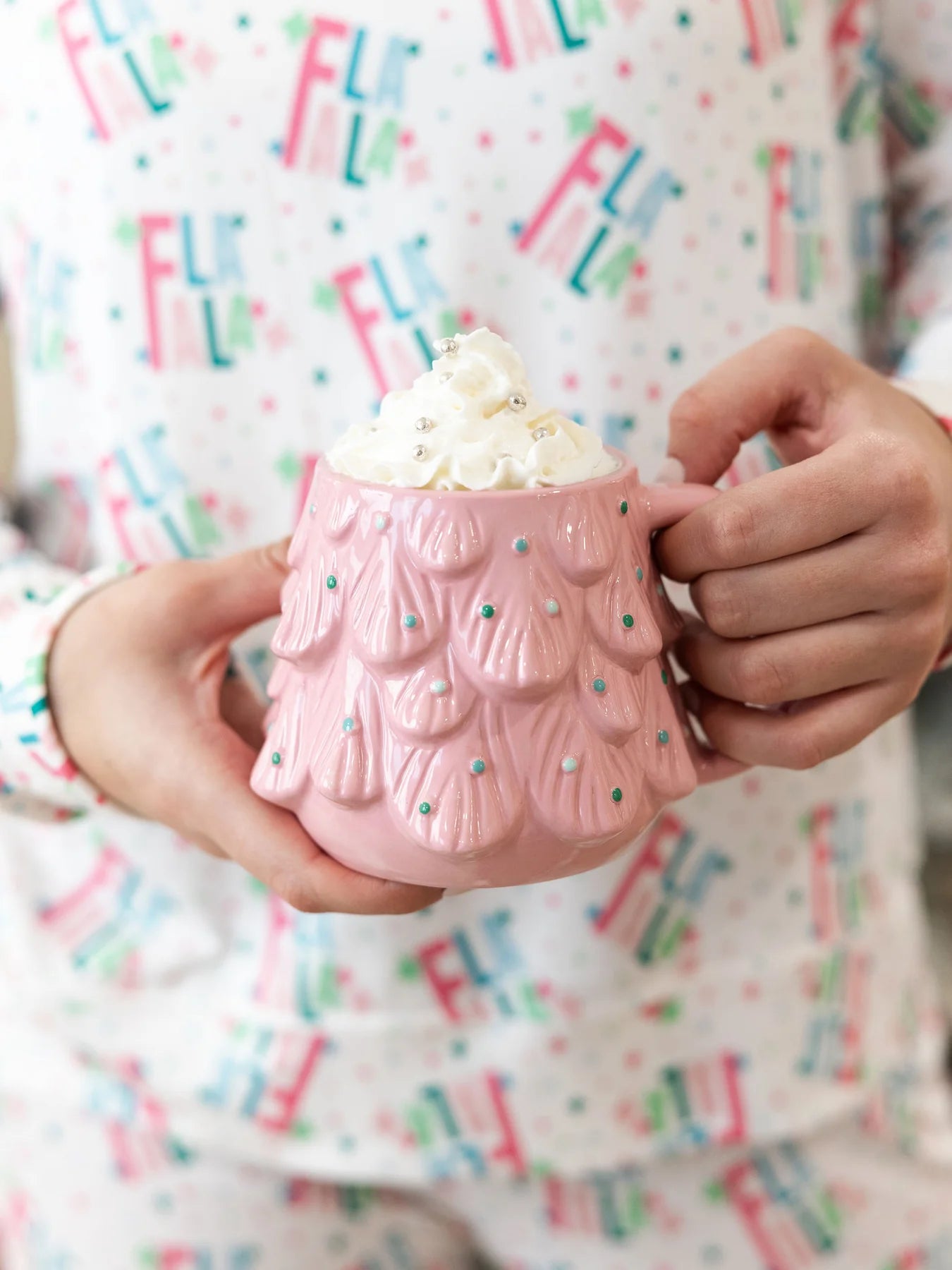 Pink Tree Ceramic Mug