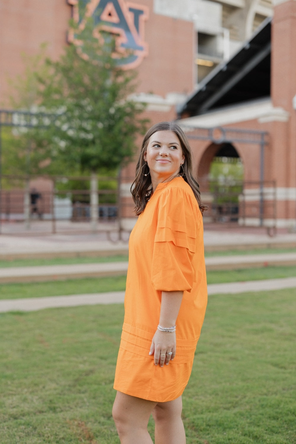 Thea Tangerine Dress (XS-XL)