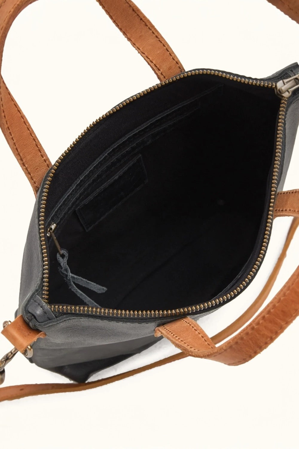 Abera Commuter in Black/Cognac by Able