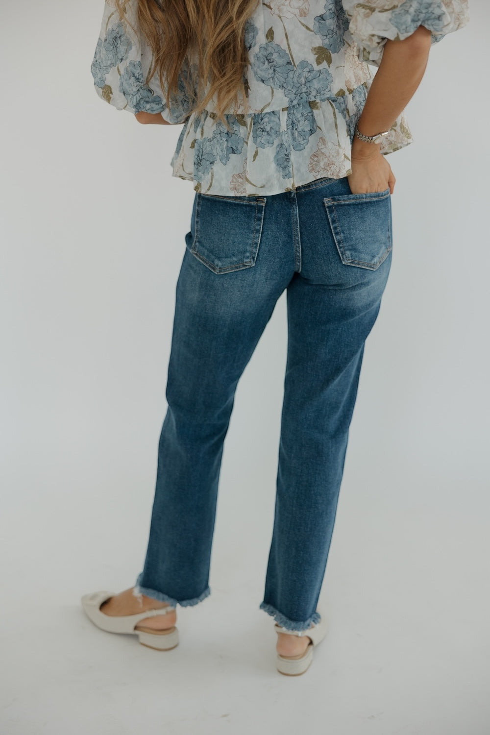 High Rise Straight Crop Jean (0-22)