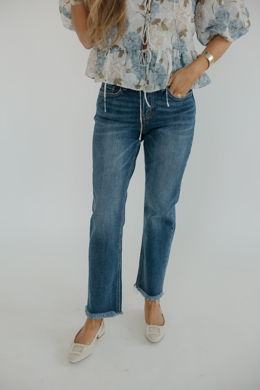 High Rise Straight Crop Jean (0-22)