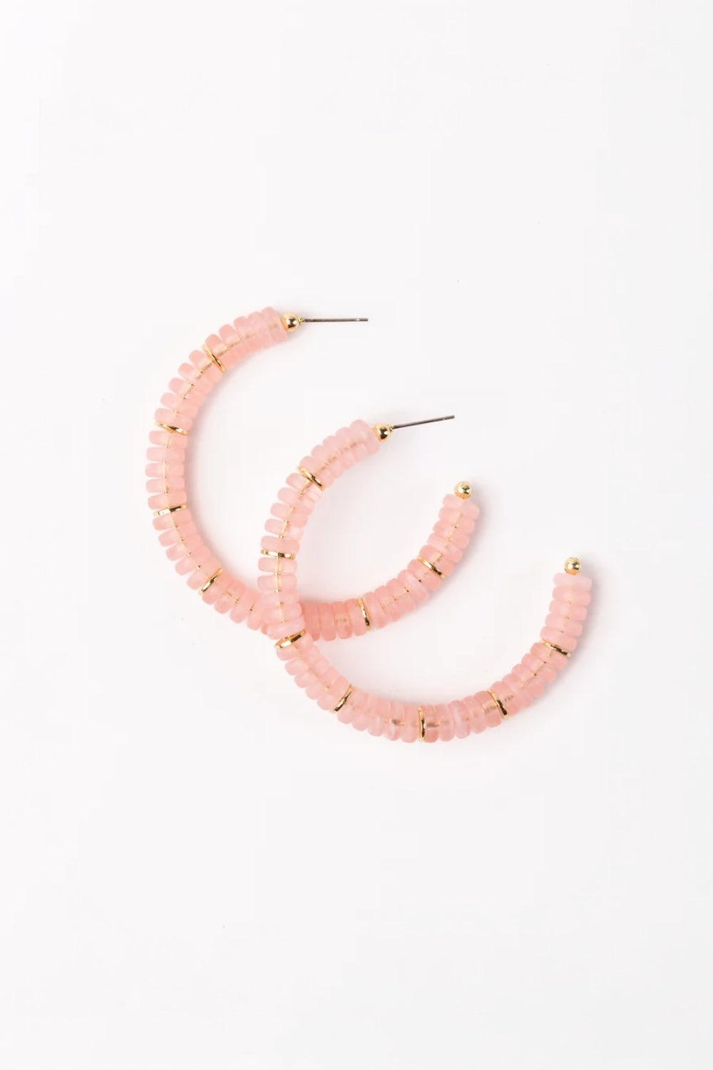 Olivia Earrings in Blush by Michelle McDowell