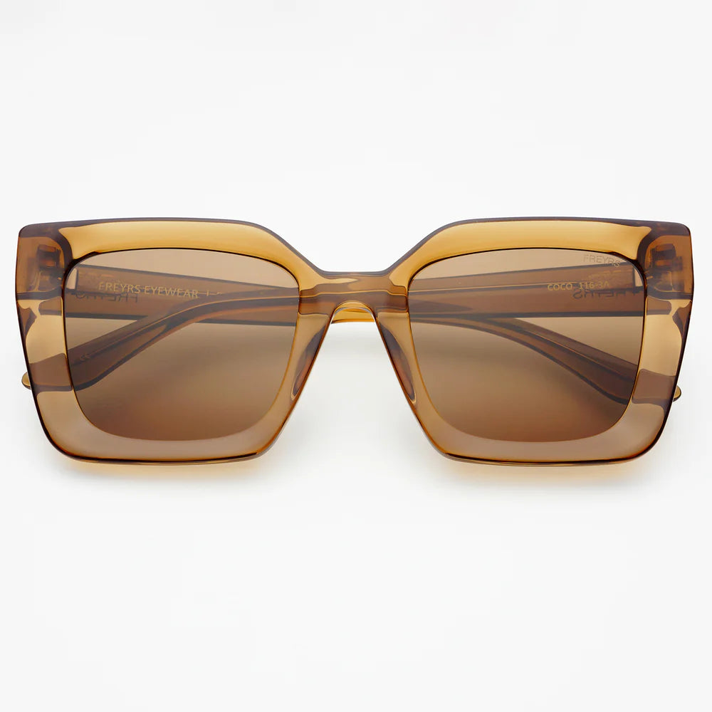 Coco in Brown by Freyrs Eyewear