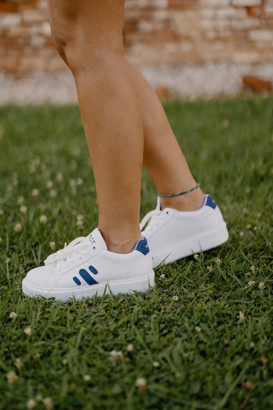 Oasis Navy Sneaker by Vegtus