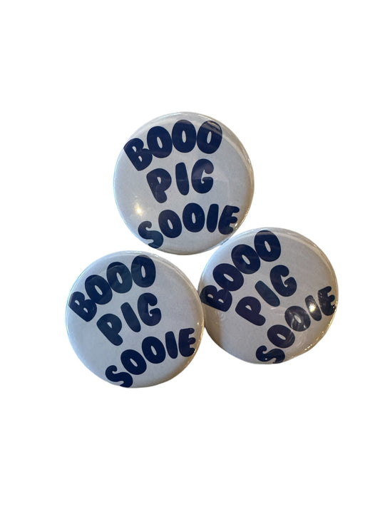 "Boo Pig Sooie" Game Day Button