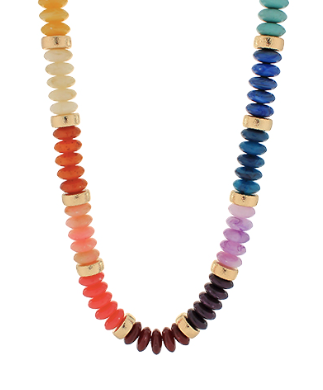 Multi Colored Beaded Necklace